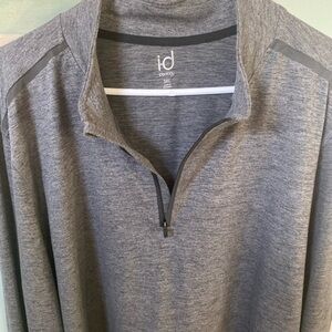 Men’s Half Zip Size 3XL Gray In Great Condition By Ideology